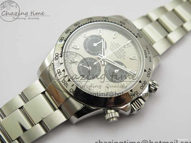 Dial A7750 KKF on Steel Gray Edition Bracelet SS Daytona 1:1 116509 Best 904L 0821